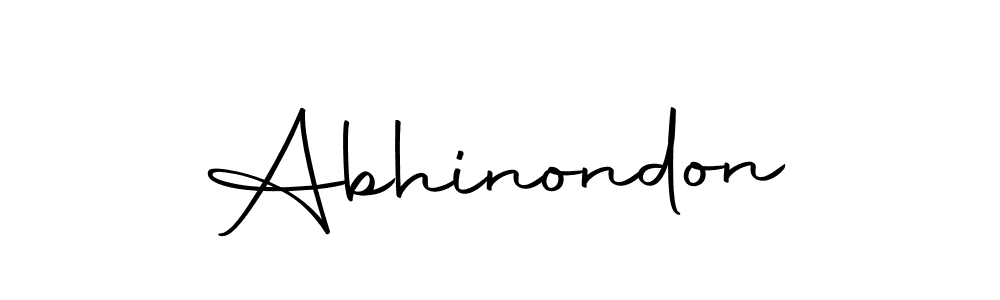 How to make Abhinondon name signature. Use Autography-DOLnW style for creating short signs online. This is the latest handwritten sign. Abhinondon signature style 10 images and pictures png