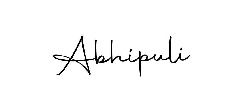 Create a beautiful signature design for name Abhipuli. With this signature (Autography-DOLnW) fonts, you can make a handwritten signature for free. Abhipuli signature style 10 images and pictures png