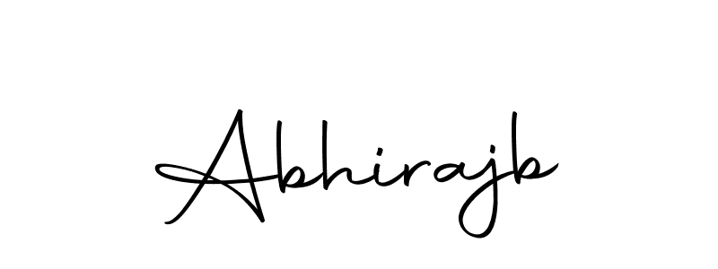 Make a beautiful signature design for name Abhirajb. Use this online signature maker to create a handwritten signature for free. Abhirajb signature style 10 images and pictures png