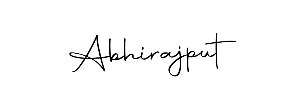 It looks lik you need a new signature style for name Abhirajput. Design unique handwritten (Autography-DOLnW) signature with our free signature maker in just a few clicks. Abhirajput signature style 10 images and pictures png