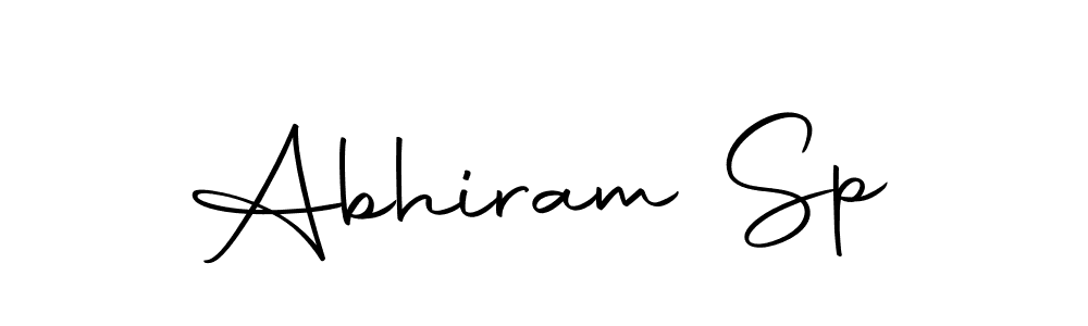 How to make Abhiram Sp signature? Autography-DOLnW is a professional autograph style. Create handwritten signature for Abhiram Sp name. Abhiram Sp signature style 10 images and pictures png