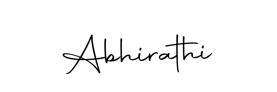 Make a beautiful signature design for name Abhirathi. With this signature (Autography-DOLnW) style, you can create a handwritten signature for free. Abhirathi signature style 10 images and pictures png