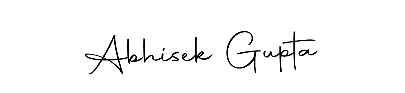 Use a signature maker to create a handwritten signature online. With this signature software, you can design (Autography-DOLnW) your own signature for name Abhisek Gupta. Abhisek Gupta signature style 10 images and pictures png