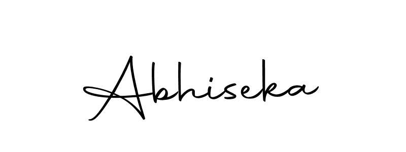 Abhiseka stylish signature style. Best Handwritten Sign (Autography-DOLnW) for my name. Handwritten Signature Collection Ideas for my name Abhiseka. Abhiseka signature style 10 images and pictures png