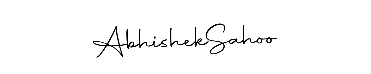 Also we have Abhishek  Sahoo name is the best signature style. Create professional handwritten signature collection using Autography-DOLnW autograph style. Abhishek  Sahoo signature style 10 images and pictures png