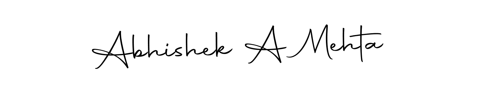 Here are the top 10 professional signature styles for the name Abhishek A Mehta. These are the best autograph styles you can use for your name. Abhishek A Mehta signature style 10 images and pictures png