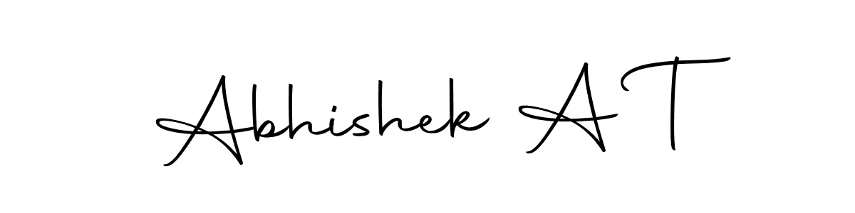 Best and Professional Signature Style for Abhishek A T. Autography-DOLnW Best Signature Style Collection. Abhishek A T signature style 10 images and pictures png