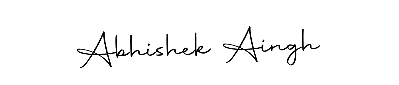 Similarly Autography-DOLnW is the best handwritten signature design. Signature creator online .You can use it as an online autograph creator for name Abhishek Aingh. Abhishek Aingh signature style 10 images and pictures png