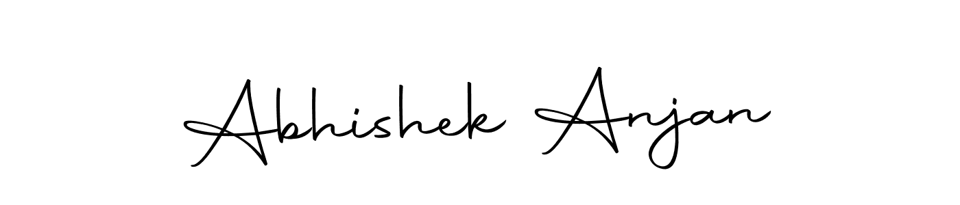 This is the best signature style for the Abhishek Anjan name. Also you like these signature font (Autography-DOLnW). Mix name signature. Abhishek Anjan signature style 10 images and pictures png