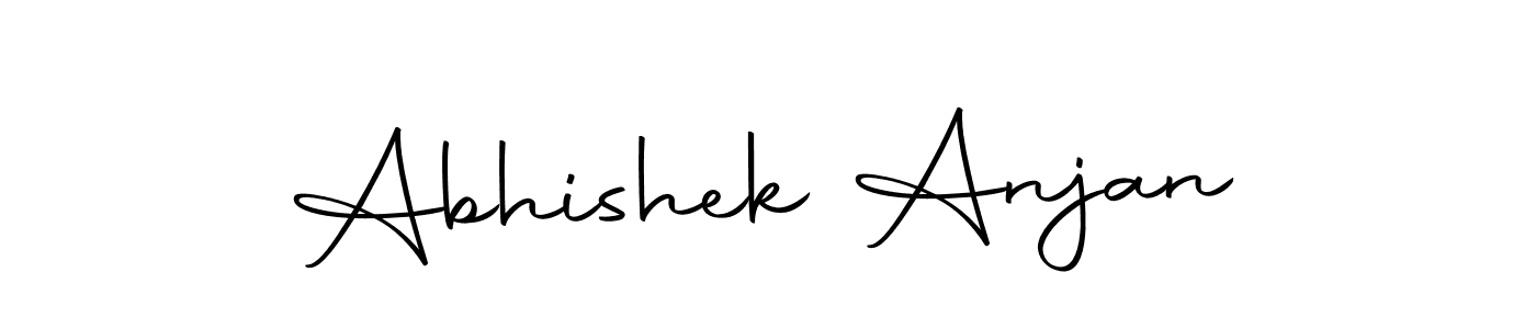 Make a beautiful signature design for name Abhishek Anjan. Use this online signature maker to create a handwritten signature for free. Abhishek Anjan signature style 10 images and pictures png