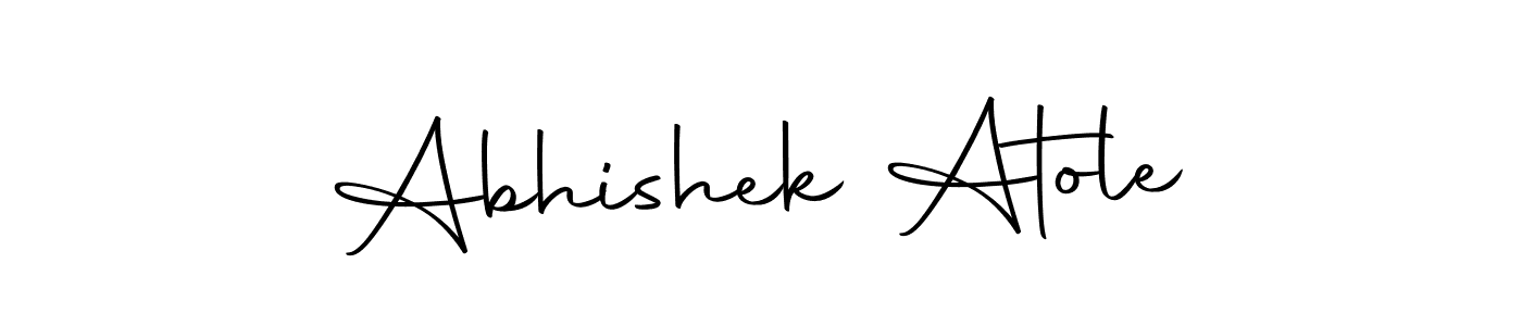 How to make Abhishek Atole signature? Autography-DOLnW is a professional autograph style. Create handwritten signature for Abhishek Atole name. Abhishek Atole signature style 10 images and pictures png