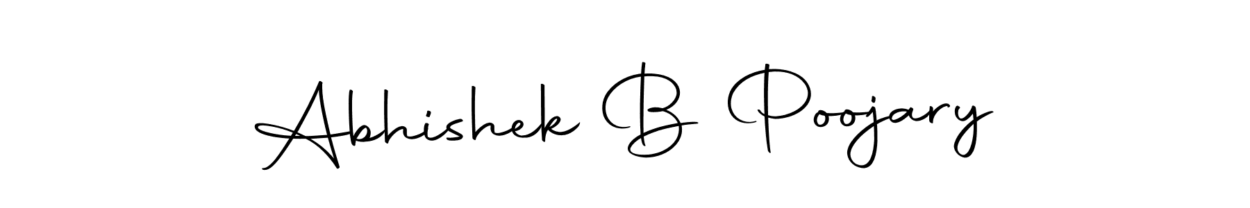 This is the best signature style for the Abhishek B Poojary name. Also you like these signature font (Autography-DOLnW). Mix name signature. Abhishek B Poojary signature style 10 images and pictures png