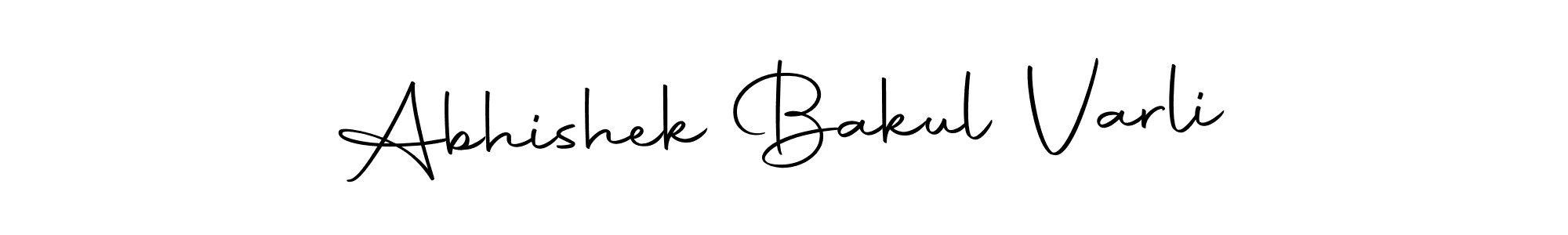 Also You can easily find your signature by using the search form. We will create Abhishek Bakul Varli name handwritten signature images for you free of cost using Autography-DOLnW sign style. Abhishek Bakul Varli signature style 10 images and pictures png
