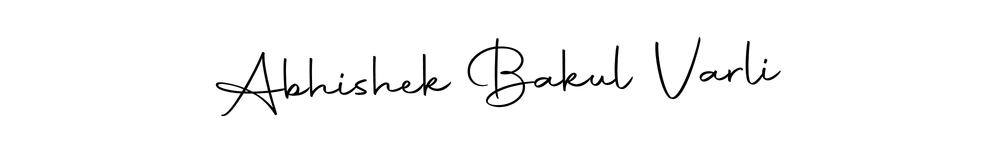 You should practise on your own different ways (Autography-DOLnW) to write your name (Abhishek Bakul Varli) in signature. don't let someone else do it for you. Abhishek Bakul Varli signature style 10 images and pictures png