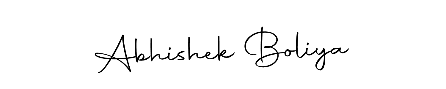 How to make Abhishek Boliya signature? Autography-DOLnW is a professional autograph style. Create handwritten signature for Abhishek Boliya name. Abhishek Boliya signature style 10 images and pictures png