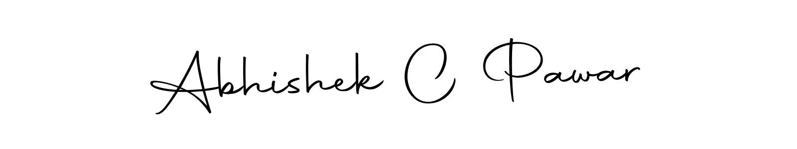 Design your own signature with our free online signature maker. With this signature software, you can create a handwritten (Autography-DOLnW) signature for name Abhishek C Pawar. Abhishek C Pawar signature style 10 images and pictures png