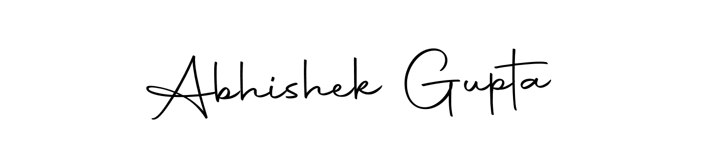 How to make Abhishek Gupta name signature. Use Autography-DOLnW style for creating short signs online. This is the latest handwritten sign. Abhishek Gupta signature style 10 images and pictures png