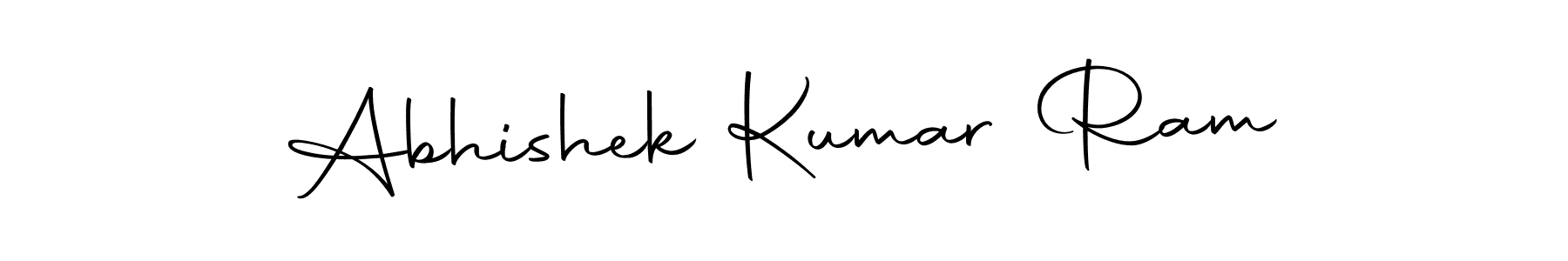 This is the best signature style for the Abhishek Kumar Ram name. Also you like these signature font (Autography-DOLnW). Mix name signature. Abhishek Kumar Ram signature style 10 images and pictures png
