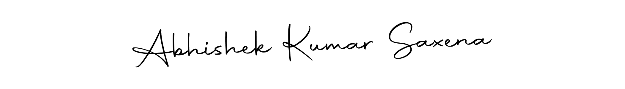Also we have Abhishek Kumar Saxena name is the best signature style. Create professional handwritten signature collection using Autography-DOLnW autograph style. Abhishek Kumar Saxena signature style 10 images and pictures png