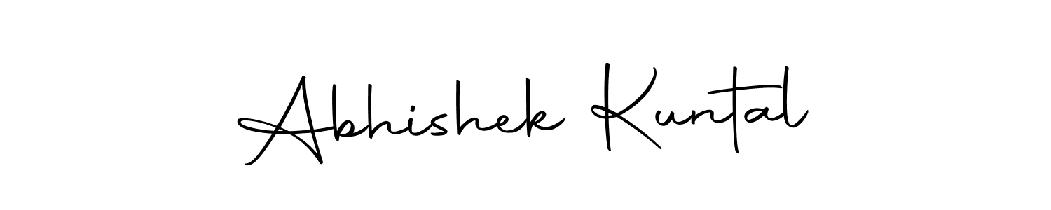 Here are the top 10 professional signature styles for the name Abhishek Kuntal. These are the best autograph styles you can use for your name. Abhishek Kuntal signature style 10 images and pictures png