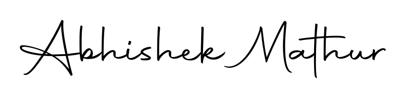 If you are searching for the best signature style for your name Abhishek Mathur, here we have designed multiple signature styles using Autography-DOLnW. Abhishek Mathur signature style 10 images and pictures png
