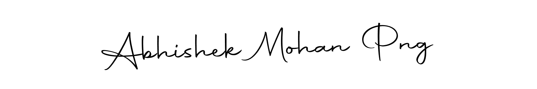 Design your own signature with our free online signature maker. With this signature software, you can create a handwritten (Autography-DOLnW) signature for name Abhishek Mohan Png. Abhishek Mohan Png signature style 10 images and pictures png