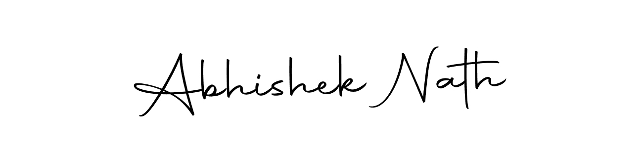 The best way (Autography-DOLnW) to make a short signature is to pick only two or three words in your name. The name Abhishek Nath include a total of six letters. For converting this name. Abhishek Nath signature style 10 images and pictures png