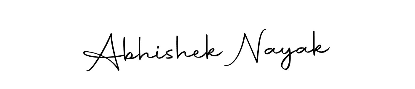 Create a beautiful signature design for name Abhishek Nayak. With this signature (Autography-DOLnW) fonts, you can make a handwritten signature for free. Abhishek Nayak signature style 10 images and pictures png