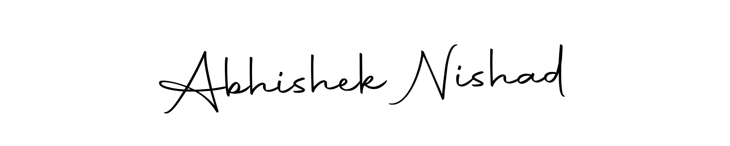 How to Draw Abhishek Nishad signature style? Autography-DOLnW is a latest design signature styles for name Abhishek Nishad. Abhishek Nishad signature style 10 images and pictures png