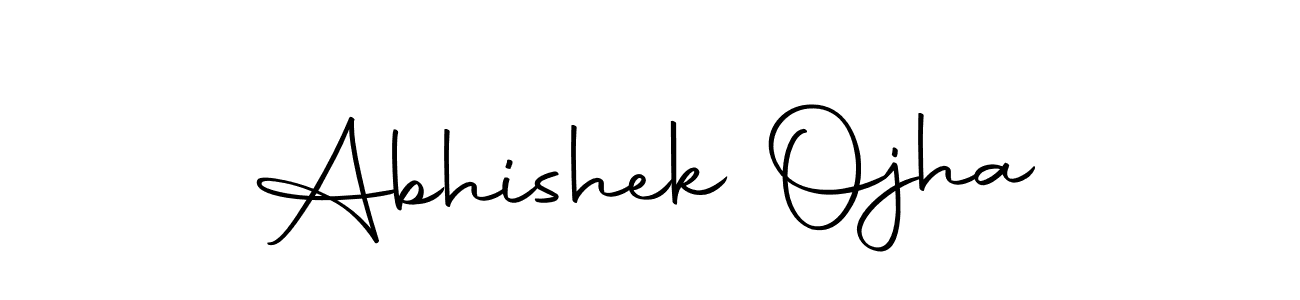 Make a beautiful signature design for name Abhishek Ojha. With this signature (Autography-DOLnW) style, you can create a handwritten signature for free. Abhishek Ojha signature style 10 images and pictures png