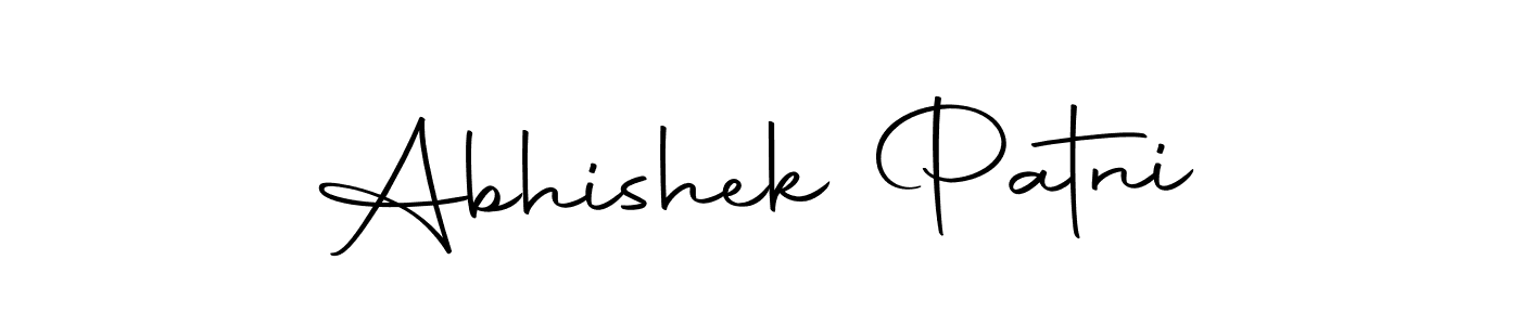 The best way (Autography-DOLnW) to make a short signature is to pick only two or three words in your name. The name Abhishek Patni include a total of six letters. For converting this name. Abhishek Patni signature style 10 images and pictures png