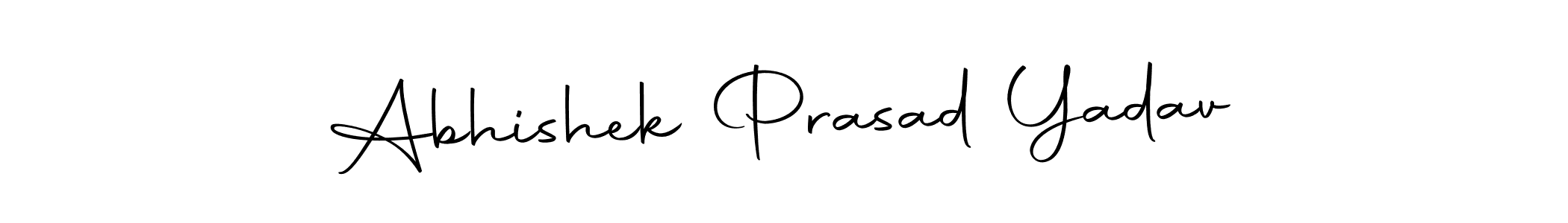 It looks lik you need a new signature style for name Abhishek Prasad Yadav. Design unique handwritten (Autography-DOLnW) signature with our free signature maker in just a few clicks. Abhishek Prasad Yadav signature style 10 images and pictures png