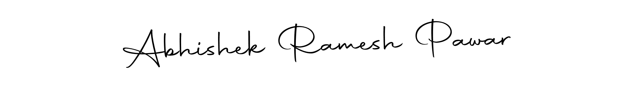 if you are searching for the best signature style for your name Abhishek Ramesh Pawar. so please give up your signature search. here we have designed multiple signature styles  using Autography-DOLnW. Abhishek Ramesh Pawar signature style 10 images and pictures png