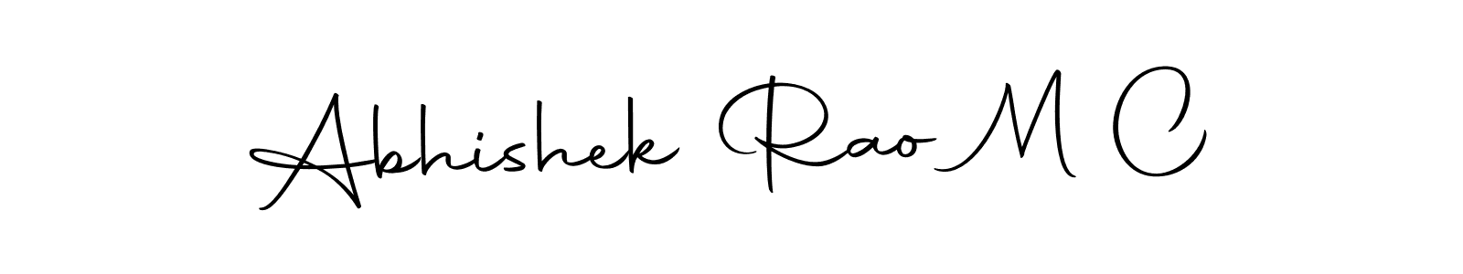 Similarly Autography-DOLnW is the best handwritten signature design. Signature creator online .You can use it as an online autograph creator for name Abhishek Rao M C. Abhishek Rao M C signature style 10 images and pictures png