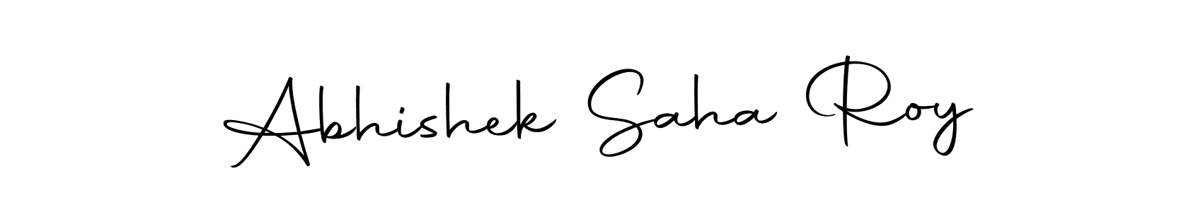 Use a signature maker to create a handwritten signature online. With this signature software, you can design (Autography-DOLnW) your own signature for name Abhishek Saha Roy. Abhishek Saha Roy signature style 10 images and pictures png