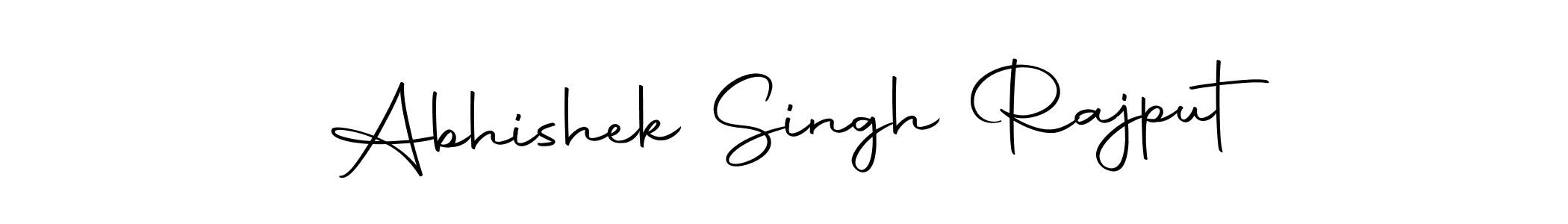 Create a beautiful signature design for name Abhishek Singh Rajput. With this signature (Autography-DOLnW) fonts, you can make a handwritten signature for free. Abhishek Singh Rajput signature style 10 images and pictures png