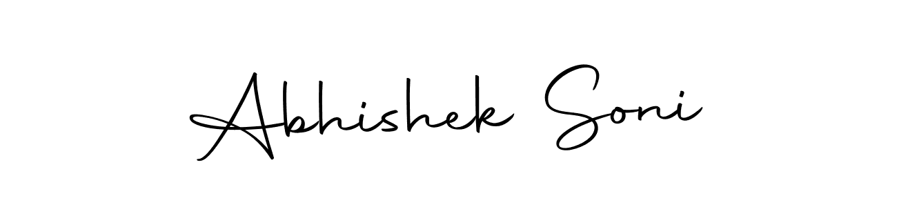 It looks lik you need a new signature style for name Abhishek Soni. Design unique handwritten (Autography-DOLnW) signature with our free signature maker in just a few clicks. Abhishek Soni signature style 10 images and pictures png