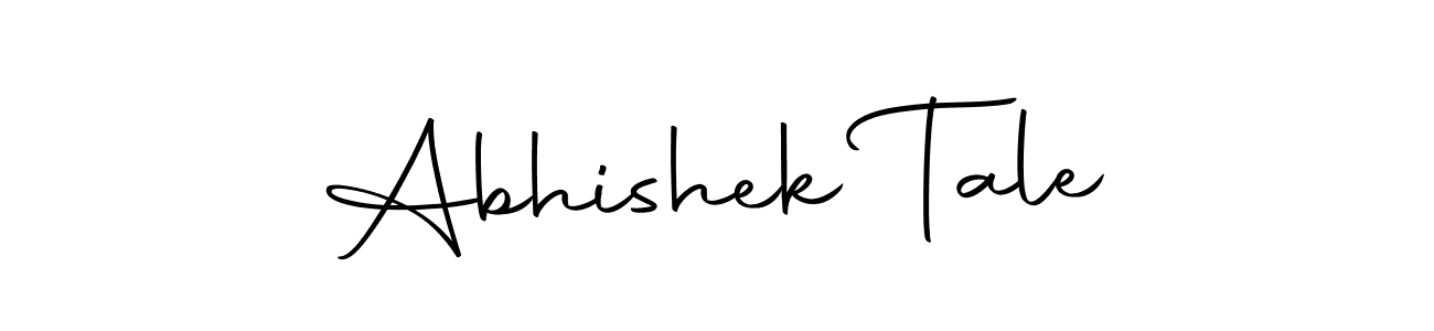 Make a beautiful signature design for name Abhishek Tale. Use this online signature maker to create a handwritten signature for free. Abhishek Tale signature style 10 images and pictures png