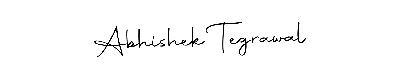 You should practise on your own different ways (Autography-DOLnW) to write your name (Abhishek Tegrawal) in signature. don't let someone else do it for you. Abhishek Tegrawal signature style 10 images and pictures png