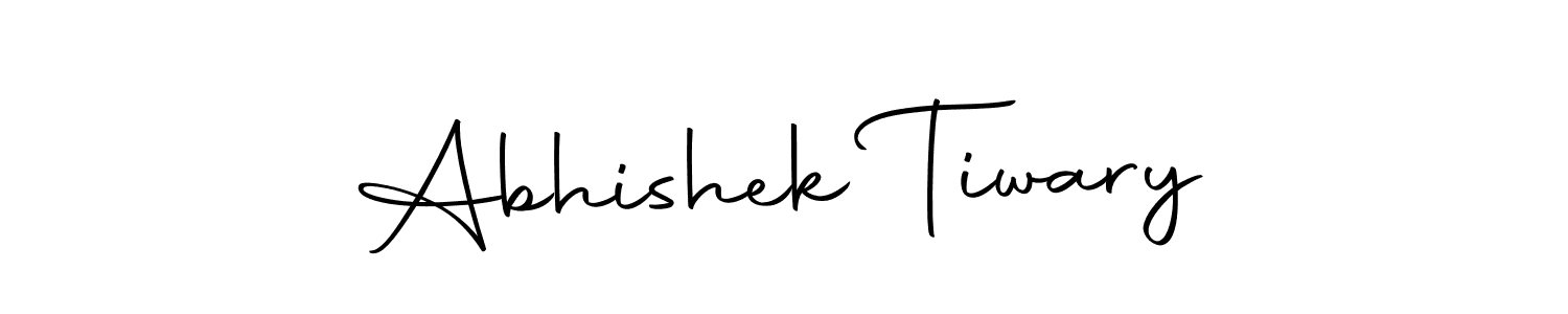 Also we have Abhishek Tiwary name is the best signature style. Create professional handwritten signature collection using Autography-DOLnW autograph style. Abhishek Tiwary signature style 10 images and pictures png