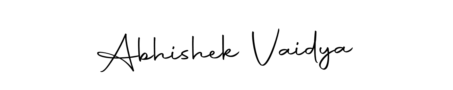 Use a signature maker to create a handwritten signature online. With this signature software, you can design (Autography-DOLnW) your own signature for name Abhishek Vaidya. Abhishek Vaidya signature style 10 images and pictures png