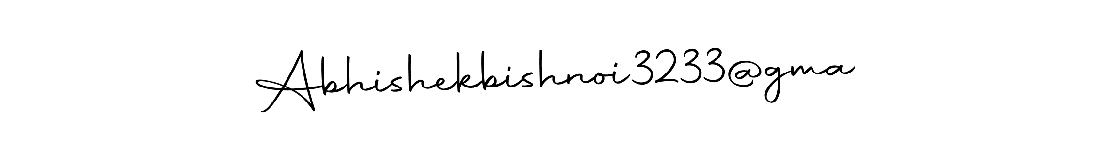 Also You can easily find your signature by using the search form. We will create Abhishekbishnoi3233@gma name handwritten signature images for you free of cost using Autography-DOLnW sign style. Abhishekbishnoi3233@gma signature style 10 images and pictures png