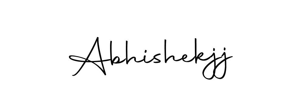 Make a beautiful signature design for name Abhishekjj. With this signature (Autography-DOLnW) style, you can create a handwritten signature for free. Abhishekjj signature style 10 images and pictures png