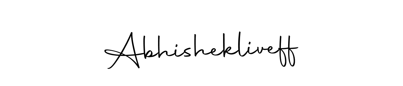 Design your own signature with our free online signature maker. With this signature software, you can create a handwritten (Autography-DOLnW) signature for name Abhishekliveff. Abhishekliveff signature style 10 images and pictures png