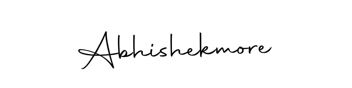 How to make Abhishekmore signature? Autography-DOLnW is a professional autograph style. Create handwritten signature for Abhishekmore name. Abhishekmore signature style 10 images and pictures png