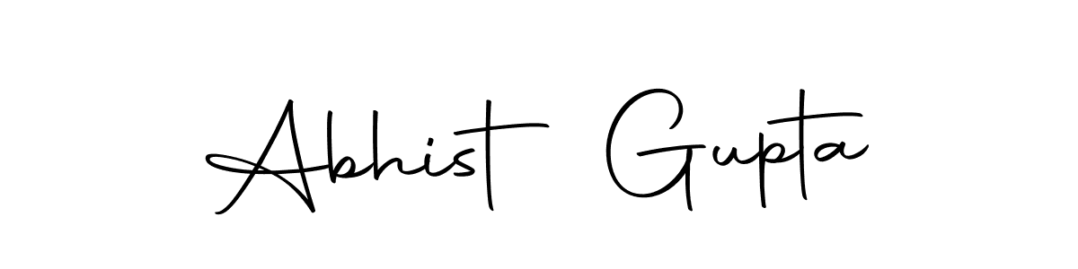 Make a short Abhist Gupta signature style. Manage your documents anywhere anytime using Autography-DOLnW. Create and add eSignatures, submit forms, share and send files easily. Abhist Gupta signature style 10 images and pictures png