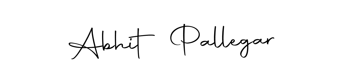 Design your own signature with our free online signature maker. With this signature software, you can create a handwritten (Autography-DOLnW) signature for name Abhit Pallegar. Abhit Pallegar signature style 10 images and pictures png