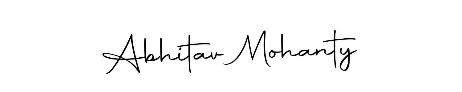 Create a beautiful signature design for name Abhitav Mohanty. With this signature (Autography-DOLnW) fonts, you can make a handwritten signature for free. Abhitav Mohanty signature style 10 images and pictures png