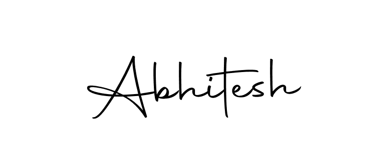 The best way (Autography-DOLnW) to make a short signature is to pick only two or three words in your name. The name Abhitesh include a total of six letters. For converting this name. Abhitesh signature style 10 images and pictures png