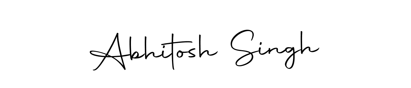 You should practise on your own different ways (Autography-DOLnW) to write your name (Abhitosh Singh) in signature. don't let someone else do it for you. Abhitosh Singh signature style 10 images and pictures png